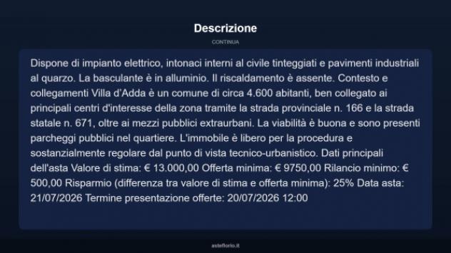 Immobile in asta di 21 m² in vendita a Villaga - Foto 9