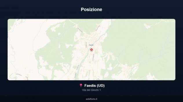Immobile in asta di 196 m² con più di 5 locali in vendita a Faedis - Foto 4
