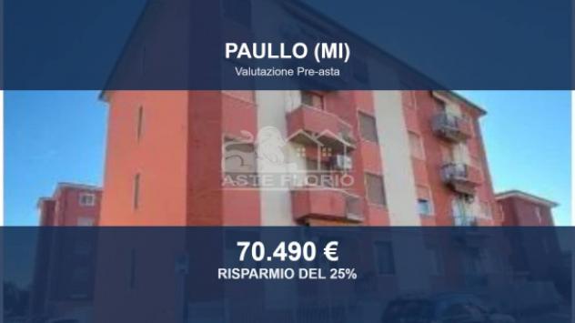 Immobile in asta di 73 m², box auto in vendita a Paullo