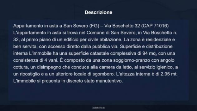 Immobile in asta di 94 m² in vendita a San Severo - Foto 9
