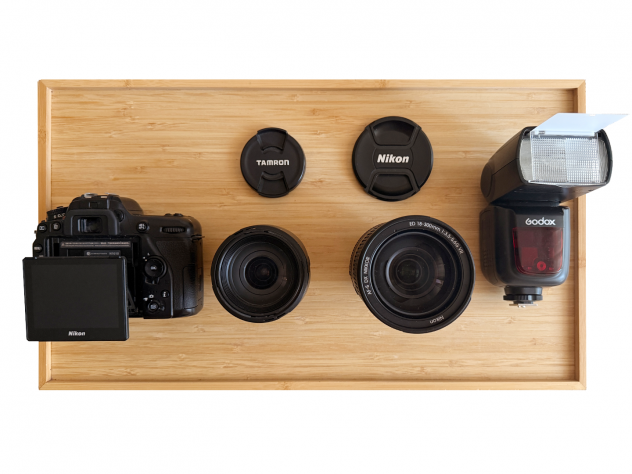 Set Fotocamera Nikon D7500 + Tamron 18-200 + Nikkor 18-300 + Godox V860 II - Foto 2