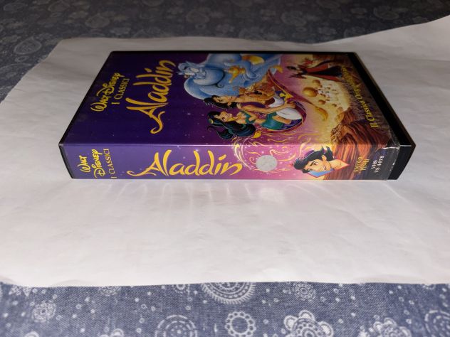 VIDEOCASSETTA COME NUOVA,RARA,COMPLETA:”ALADDIN”(1994) 1’EDIZIONE ITALIANA - Foto 2