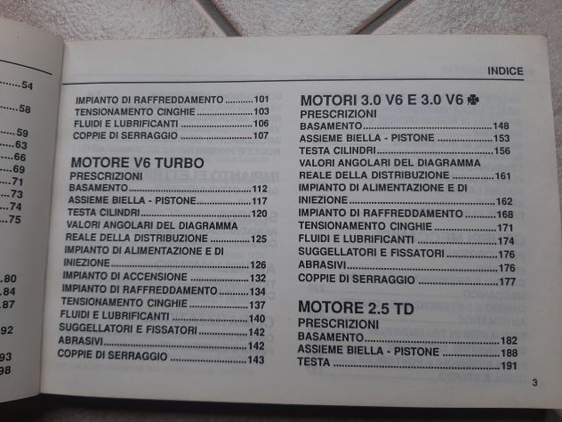 ALFA ROMEO 164 CARATTERISTICHE E PRESCRIZIONI ORIGINALE - Foto 4