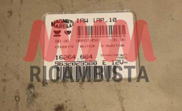 9632029580 IAW1AP.10 Citroen Xsara centralina motore Magneti Marelli - Foto 2