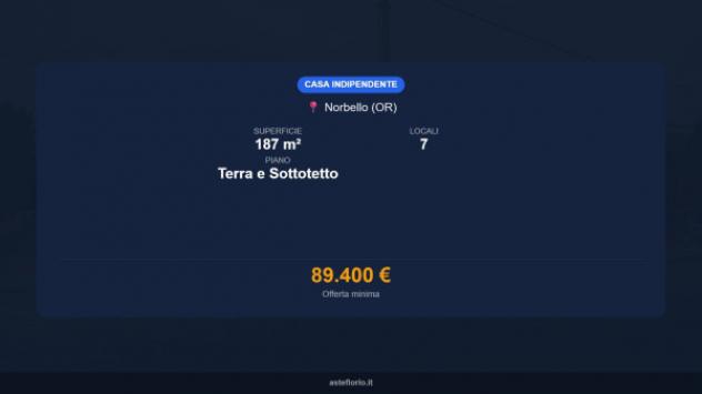 Immobile in asta di 187 m² con più di 5 locali in vendita a Norbello - Foto 16
