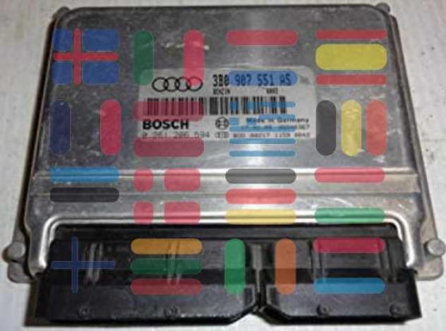 0261206594 3B0907551AS Audi A4 centralina motore Bosch