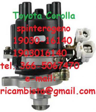 Toyota Corolla spinterogeno 19030-16140 1903016140