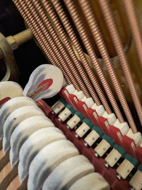 Pianoforte Steinway R 138 cm. con trasporto e panca inclusi - Foto 6