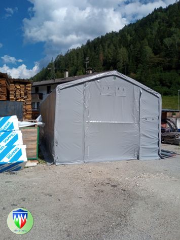 Tendoni uso Deposito 5 x 8 x 2/2,91 mt. uso privato e industriale - Foto 2