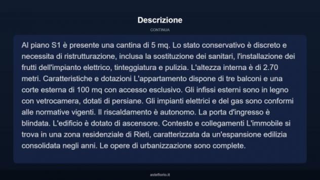Immobile in asta di 125 m² in vendita a Rieti - Foto 10