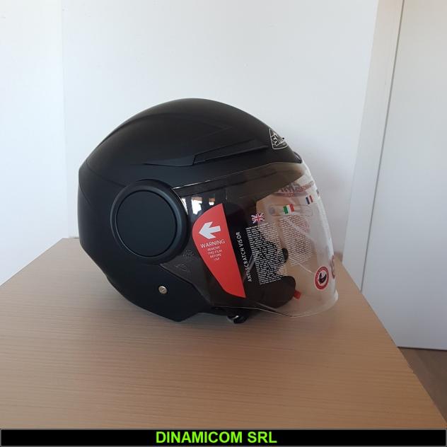 NUOVO CASCO JET KY-111 NUOVO NERO OPACO - Foto 4