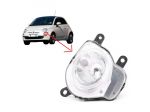 Faro Anteriore Inferiore Depo 21060 per Fiat 500 Lampade H1 Luce Abbagliante ECE