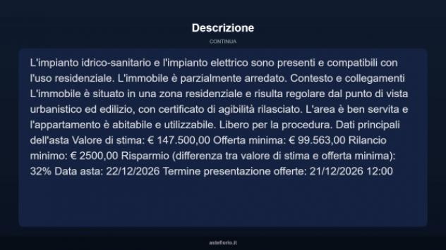 Immobile in asta di 65 m² in vendita a Orosei - Foto 12