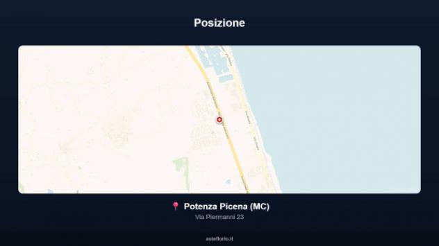 Immobile in asta di 79 m², box auto doppio in vendita a Potenza Picena - Foto 7