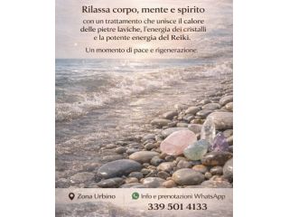 Massaggi - benessere Urbino - Massaggio rilassante body and mind Tel:3395014133