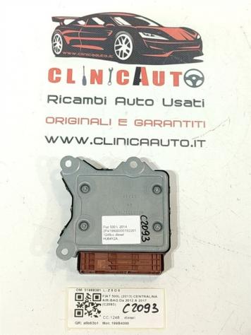 CENTRALINA AIRBAG FIAT 500 L Serie (351_352) 51968381 199B4000 (12) - Foto 3