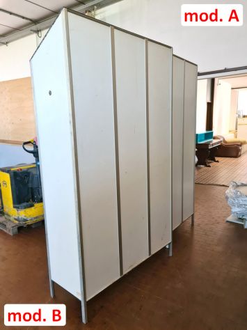 2 armadi per guardaroba spogliatoi usati - Foto 4