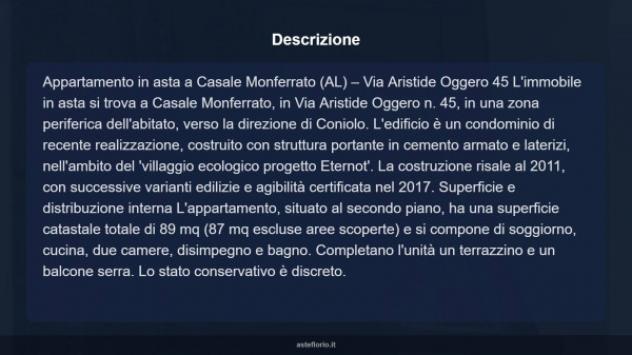 Immobile in asta di 89 m², box auto in vendita a Casale Monferrato - Foto 10