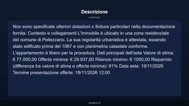 Immobile in asta di 73 m² in vendita a Pellezzano - Foto 5