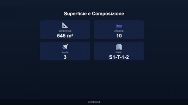 Immobile in asta di 645 m² con più di 5 locali e box auto in vendita a San Giorgio Piacentino - Foto 8