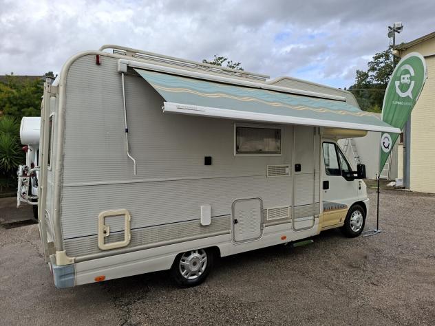 CAMPER ELNAGH DUCATO MANSARDATO 6 POSTI DINETTE POSTERIORE LETTO BASCULANTE FOTOVOLTAICO CAMPEGGIO USATI GENERALI 1225 - Foto 6