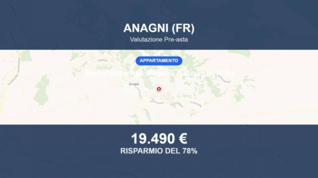 Immobile in asta di 86 m² in vendita a Anagni