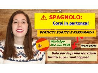➽Corsi di spagnolo in partenza! Iscriviti  ora e risparmia