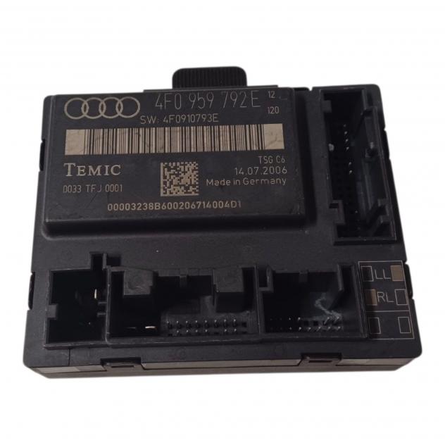 CENTRALINA PORTA DX PASSEGGERO AUDI A6 Berlina Serie C6 (4F2) 4F09597952E BPJ (0412)