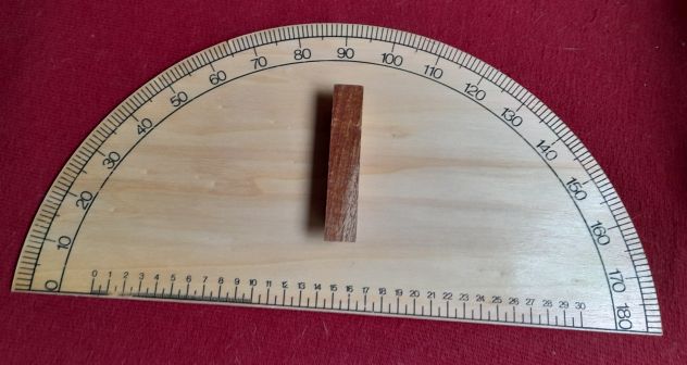 goniometro gigante in legno cm.20x40 - Foto 3