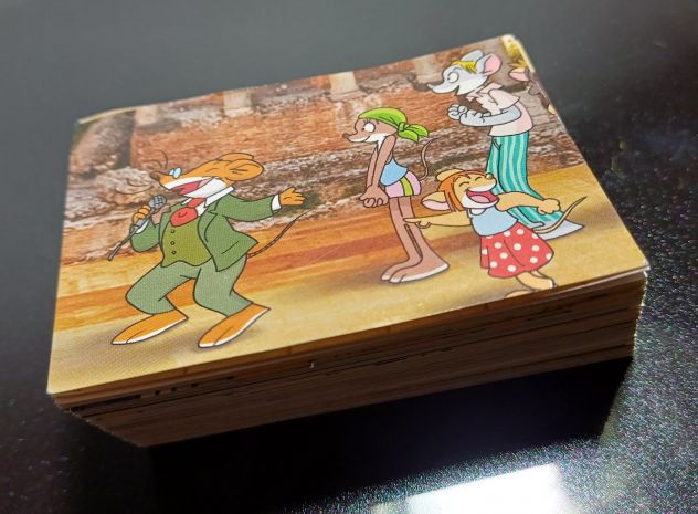 126 figurine Geronimo Stilton, VIAGGIO ALLA SCOPERTA DELL’ITALIA. - Foto 2
