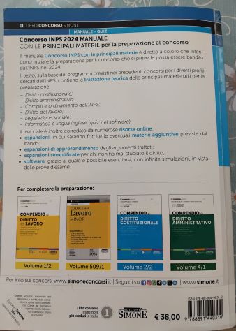 Manuale concorso INPS - Foto 2