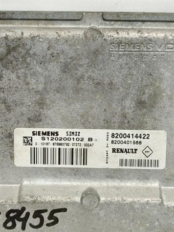 CENTRALINA MOTORE RENAULT Modus 1° Serie 8200414422 S120200102B D4F740 benzina 1149 (0406) - Foto 2