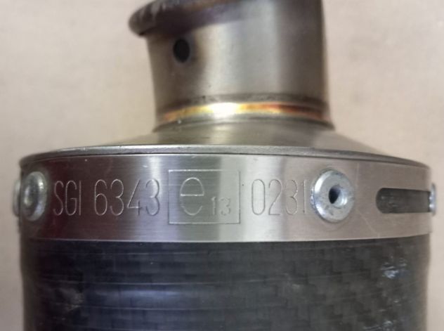 Marmitta LEOVINCI SBK per YAMAHA R6 600 1999/2005 usata perfetta con omolgazione - Foto 4