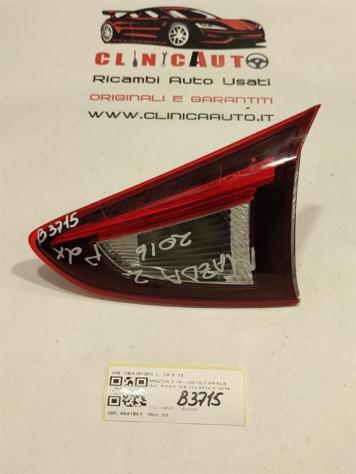 STOP POSTERIORE DESTRO INTEGRATO NEL PORTELLO MAZDA 2 Serie (14) DB5J513F0 S5 (1420)