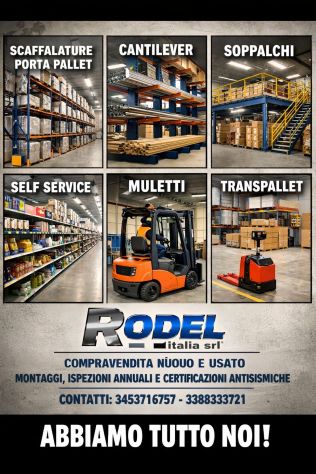 Scaffalatura industriale
