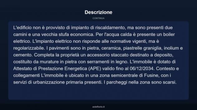 Immobile in asta di 170 m² con più di 5 locali in vendita a Fusine - Foto 13