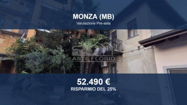 Immobile in asta di 103 m², box auto in vendita a Monza