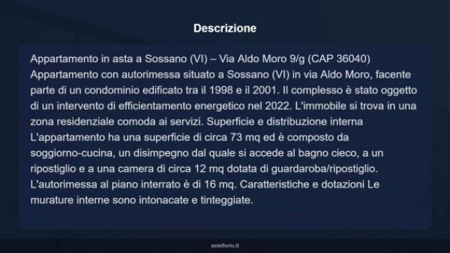 Immobile in asta di 72 m² in vendita a Sossano - Foto 14