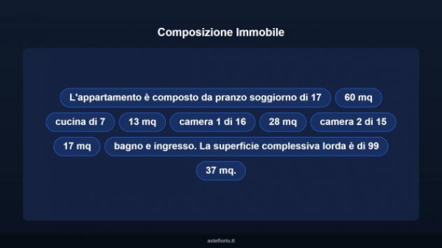 Immobile in asta di 103 m² in vendita a Torrenova - Foto 12