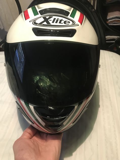 Casco integrale X-Lite X-702 League N-com Met in fibra di carbonio - Foto 3