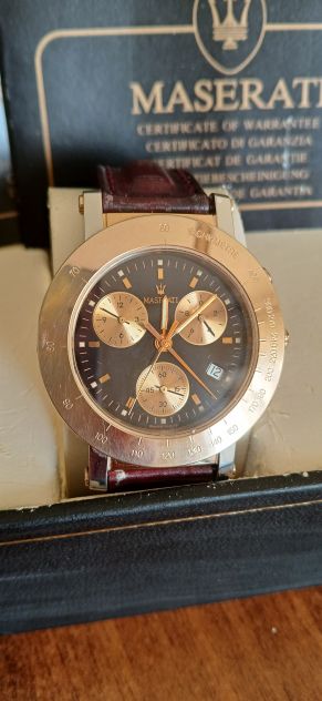 Orologio cronografo originale Maserati MERAK II da uomo - Foto 2