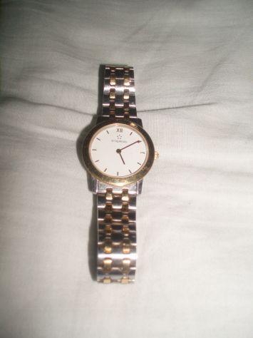 Orologio Eterna donna acciaio e oro braccialato vintage
