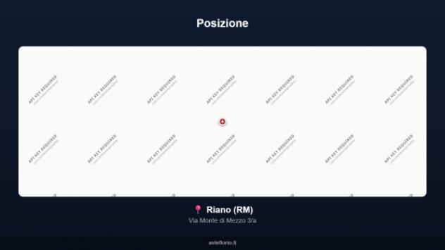 Immobile in asta di 150 m² con più di 5 locali in vendita a Riano - Foto 3