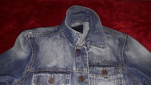 Giubotto jeans chiaro marchio Pull&Bear Tg M - NUOVO - Foto 2
