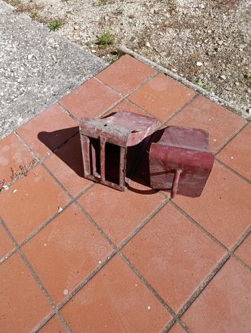 COPPIA DI CUNEI IN FERRO PER RUOTE - Foto 3