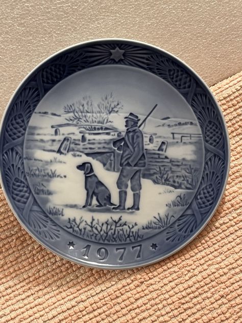 Piatto NATALE ROYAL Copenhagen 1977 Lotto 2