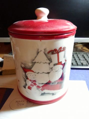 PORTA CIOCCOLATINI CERAMICA PREGIATA