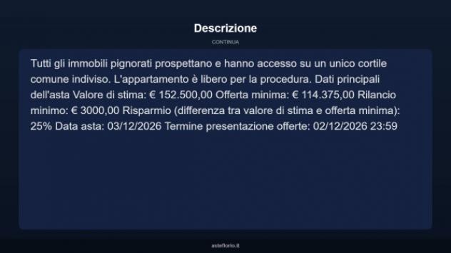 Immobile in asta di 122 m² in vendita a Mirandola - Foto 13