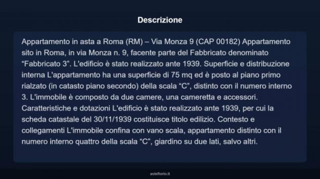 Immobile in asta di 75 m² in vendita a Roma - Foto 15