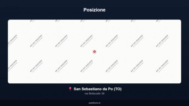 Immobile in asta di 327 m² con più di 5 locali e box auto in vendita a San Sebastiano da Po - Foto 17